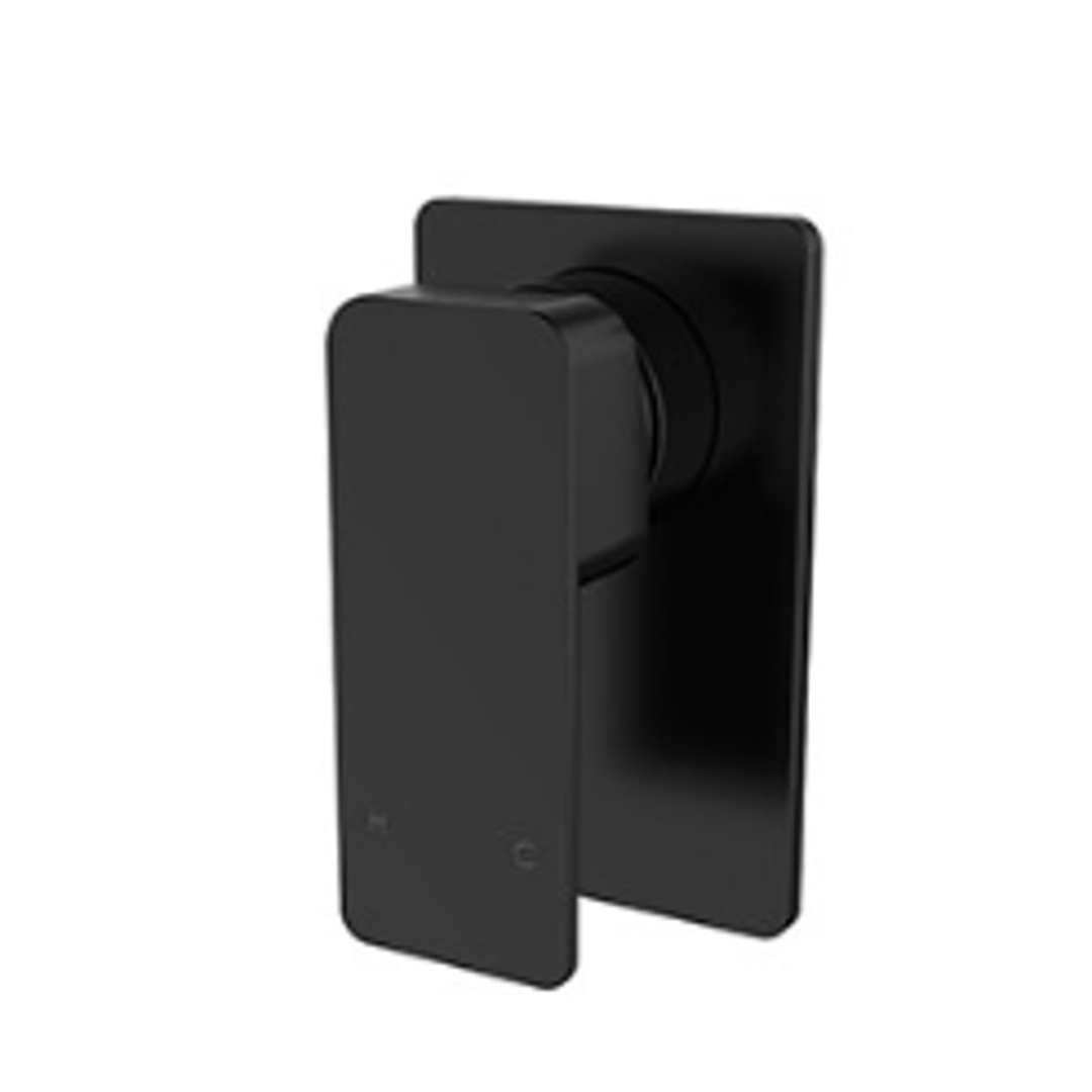 Streamline Eneo Shower Bath Mixer Ext Part Only Matte Black