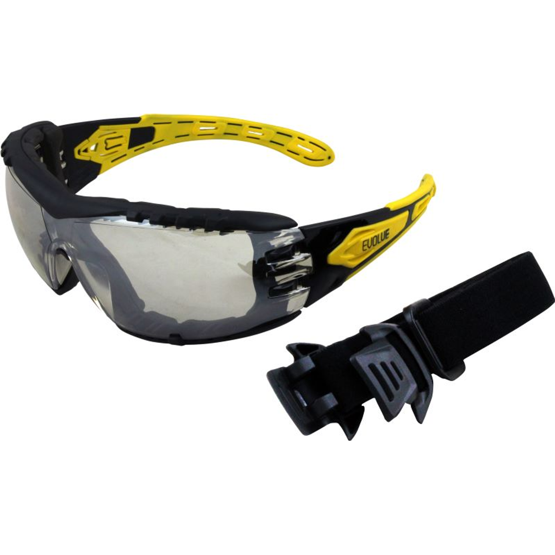 Maxisafe Evolve Safety Glasses with Gasket and Headband