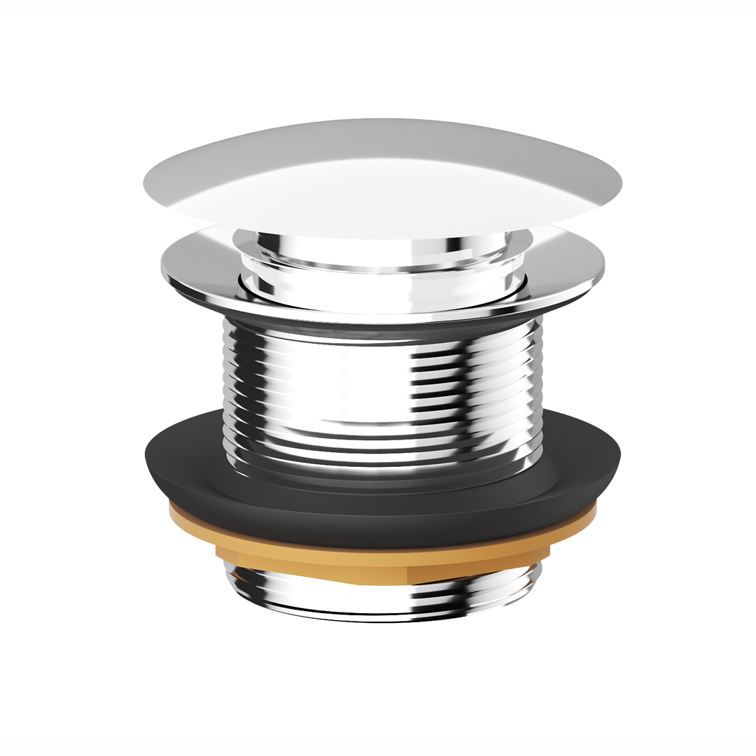 Linsol Ezyflow 40Mm Pop-Up Plug & Waste With Flexible Connector Chrome