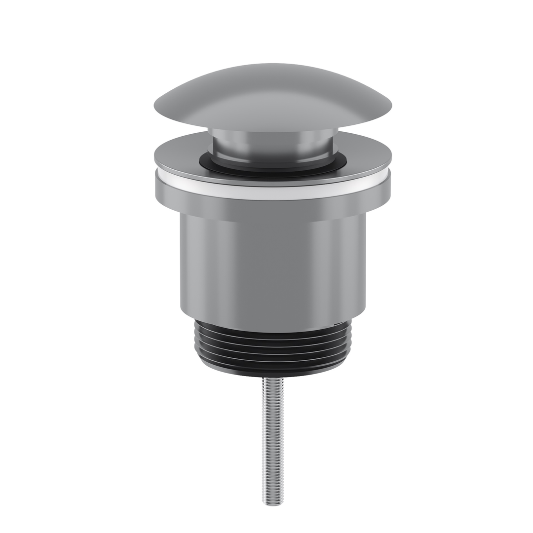 Linsol Ezyflow 32/40Mm Universal Pop-Up Plug & Waste With Optional Overflow Gunmetal