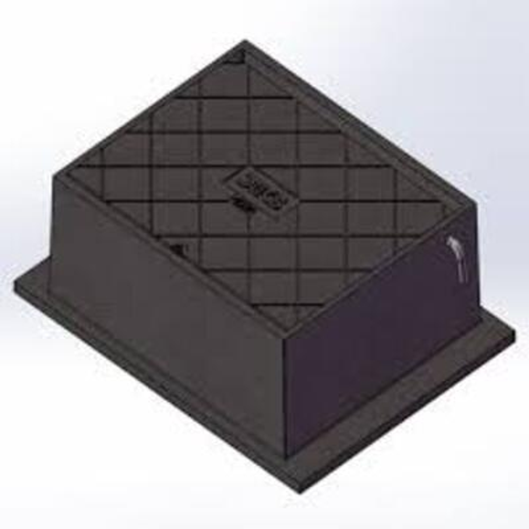 Cast Iron Cover Stop Box 225 X 150