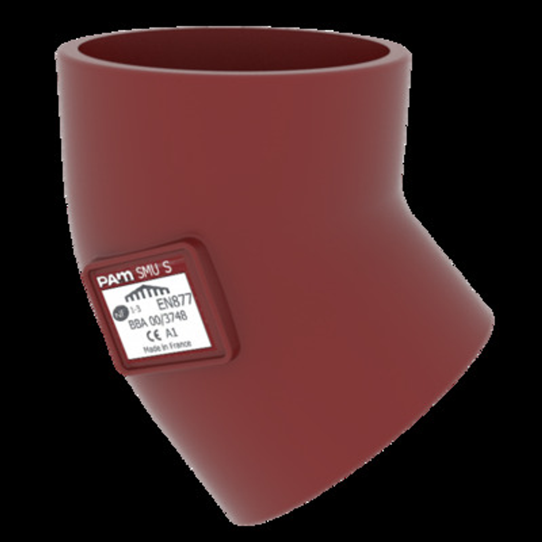 Cast Iron Low Noise (Ensign) 100Mm X 45 Bend