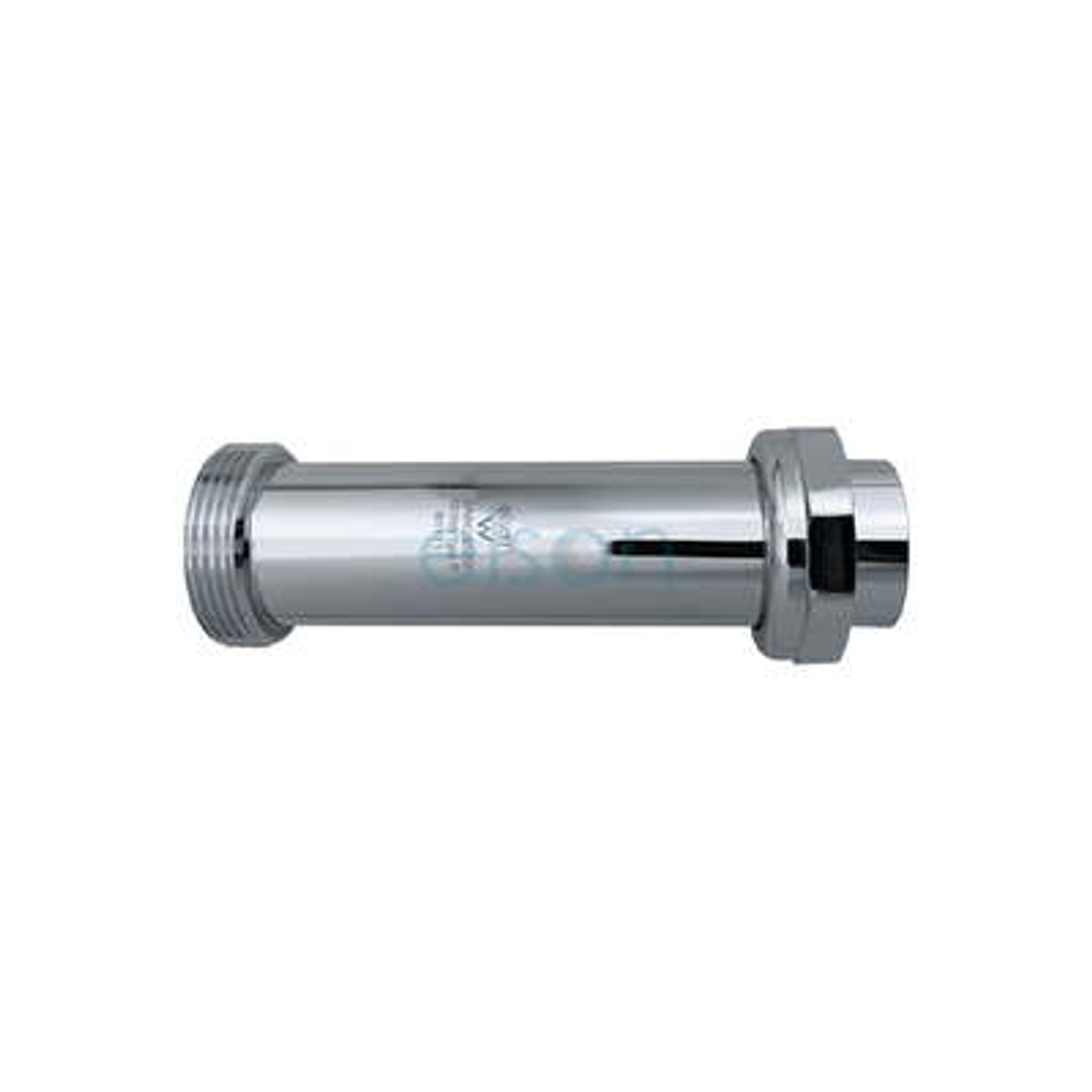 Elson 40Mm X 150Mm Trap Extension Chrome Copper With Nut & Olive 71776