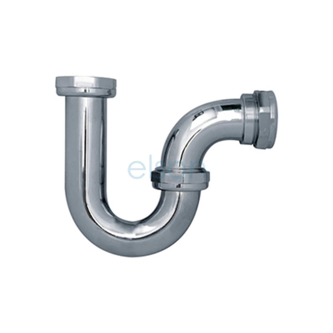Easy Fix P Trap 40Mm Chrome Plated Copper To Suit Copper