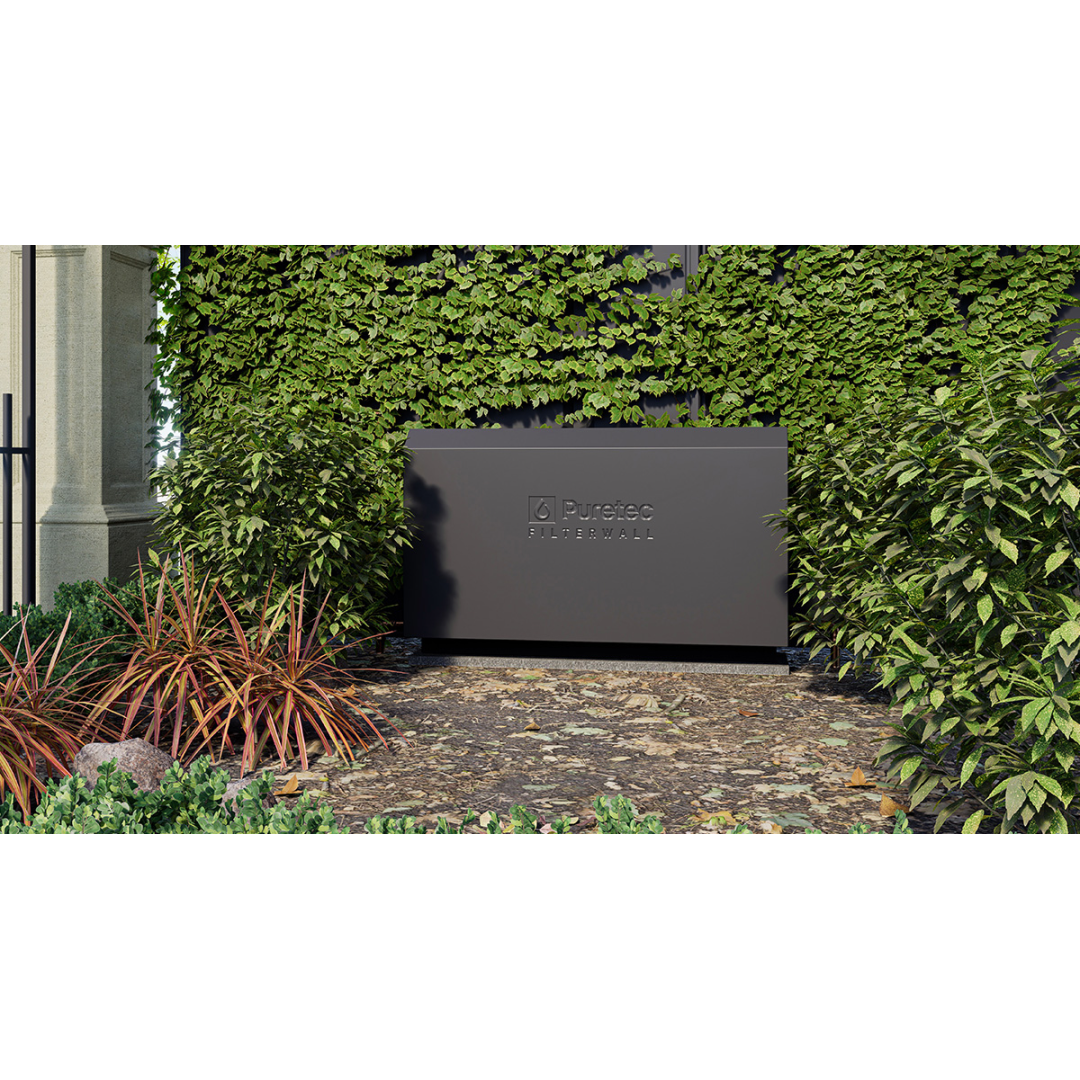 Puretec Filterwall Whole House Filtration Charcoal Front Cover 30L/Min Plumbed Bypass