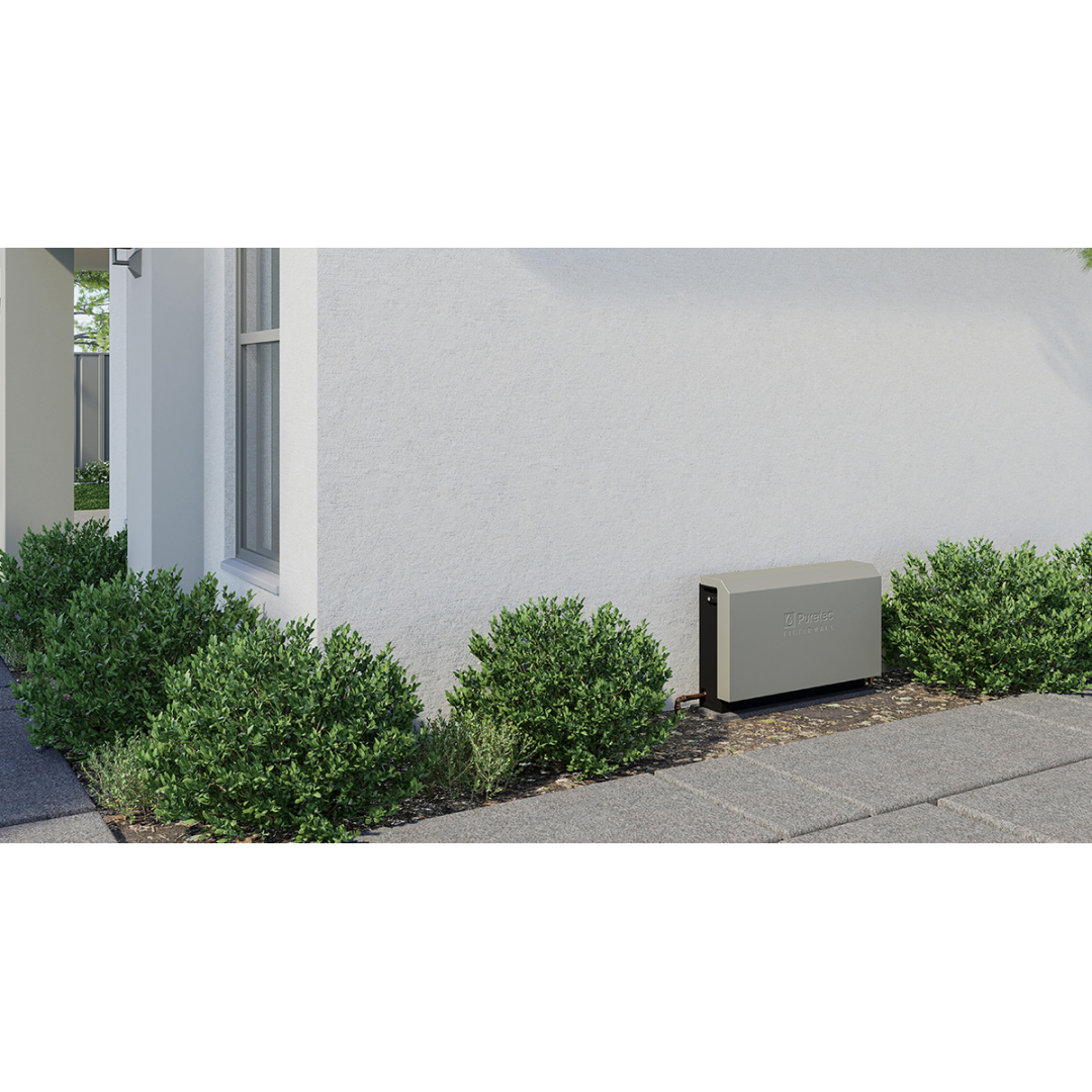 Puretec Filterwall Whole House Filtration Stone White Front Cover 30L/Min Plumbed Bypass