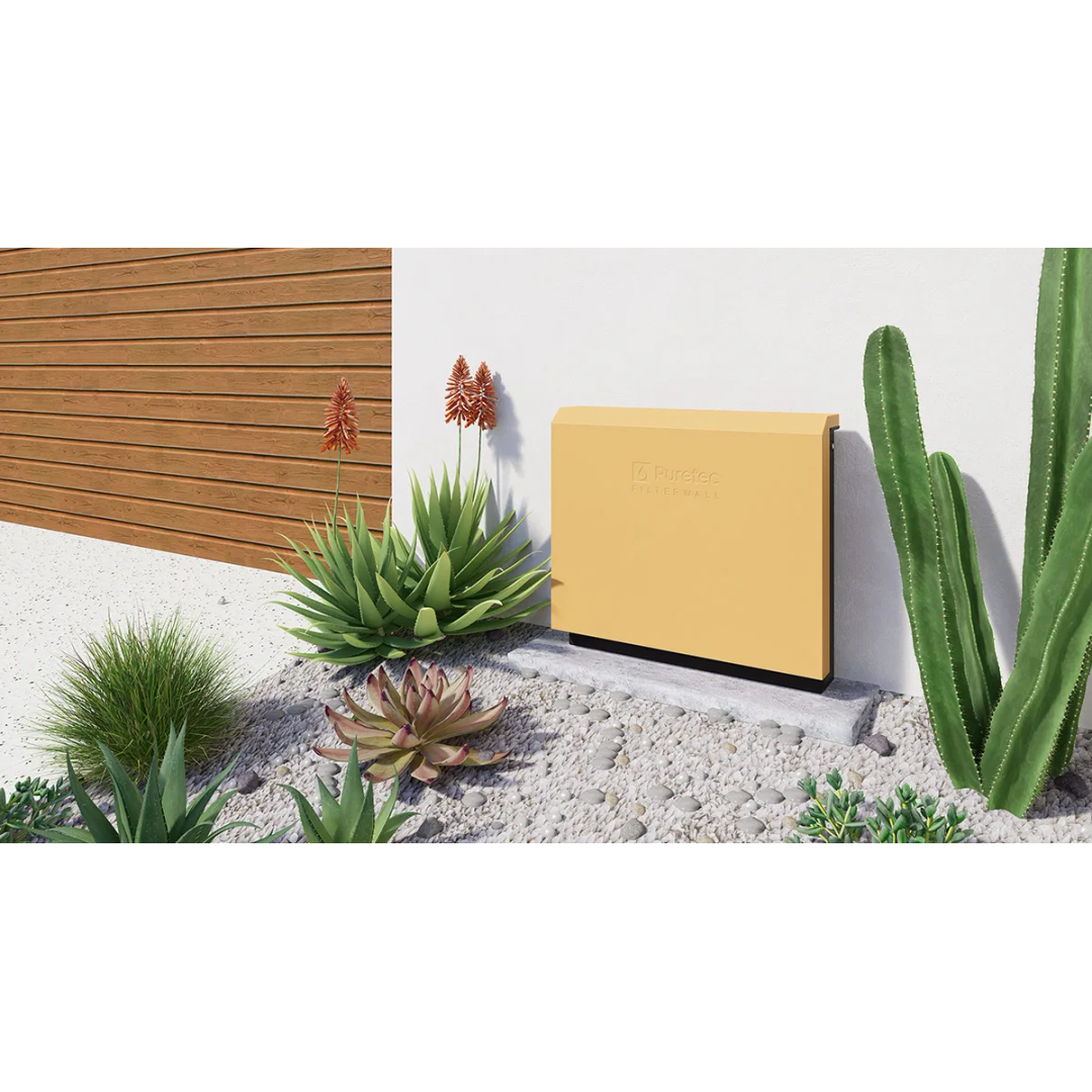 Puretec Filterwall Whole House Filtration Sweet Apricot Front Cover 55L/Min Plumbed Bypass
