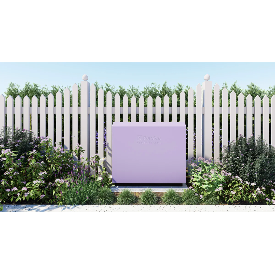 Puretec Filterwall Whole House Filtration Wisteria Front Cover 55L/Min Plumbed Bypass