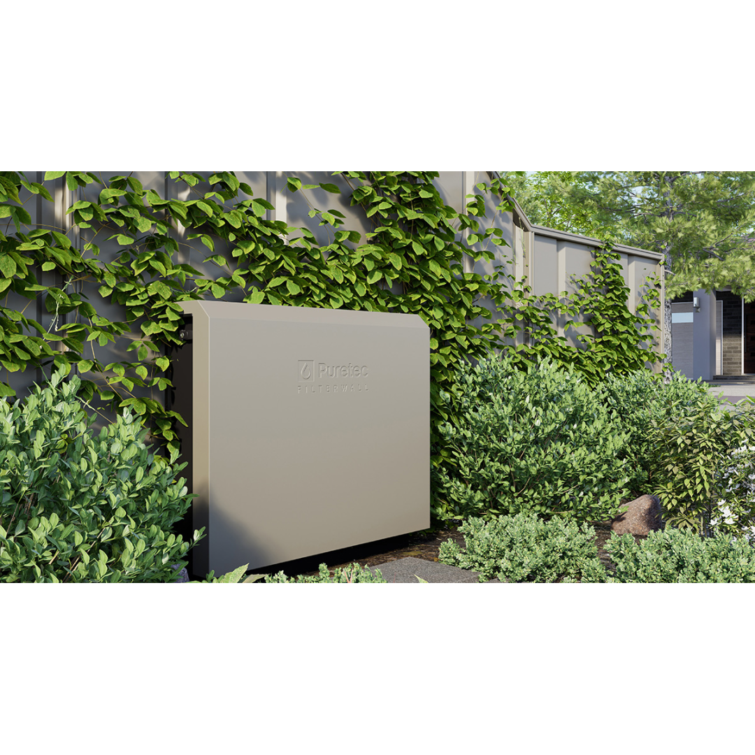 Puretec Filterwall F6 House Filtration Stone White Cover 55L/Min C/W Scale Guard Plumbed Bypass