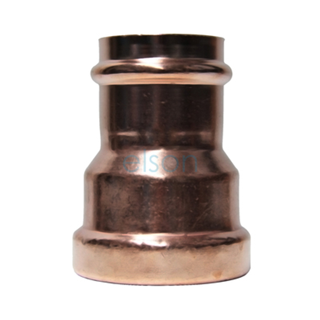 Copper Press Reducing Coupling FF - Water