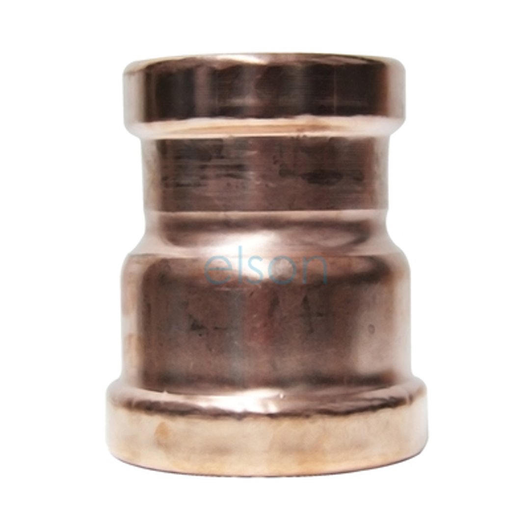 Copper Press Reducing Coupling FF - Gas