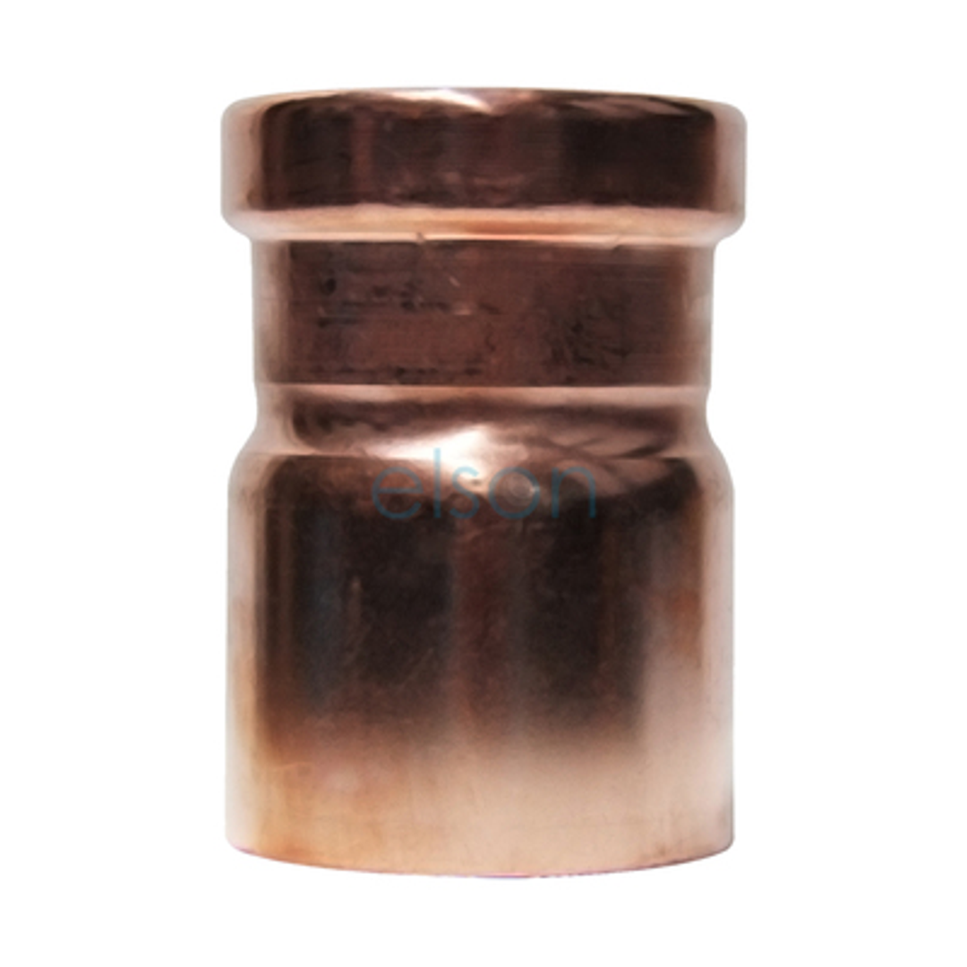 Copper Press Reducing Coupling MF - Gas