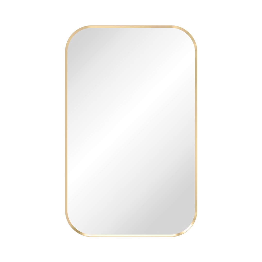 Fienza Tono Urban Brass Soft Square Framed Mirror 500 X 800Mm