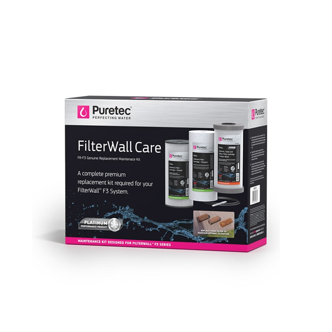 Puretec Premium Care Kit Suits Filterwall F3 Systems