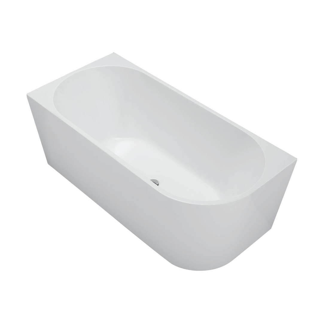 Fienza Isabella Acrylic Corner Bath Right Hand 1500mm