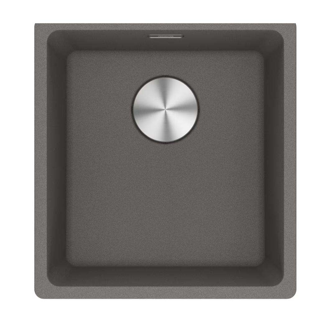 Franke Maris Granite Single Bowl - 370mm - Stone Grey