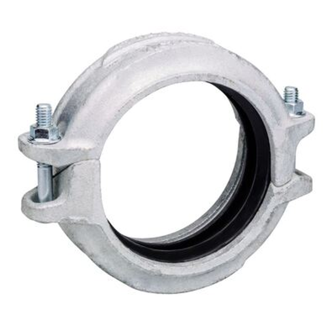 150Mm Galvanised Roll Grooved Ridgid Coupling