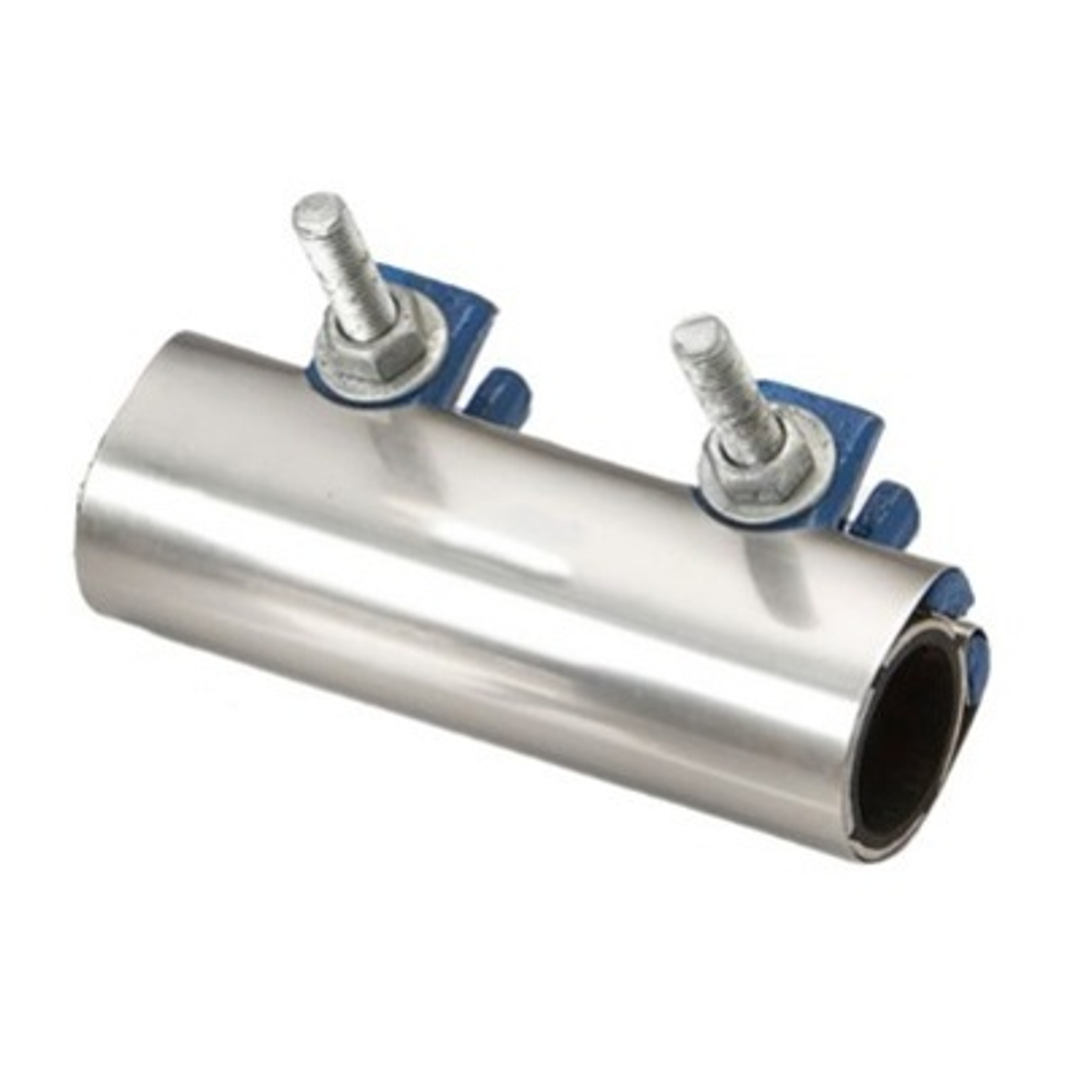 S/Steel Repair Clamp For Galv 12Mm X 150Mm Long (Full Clamp)