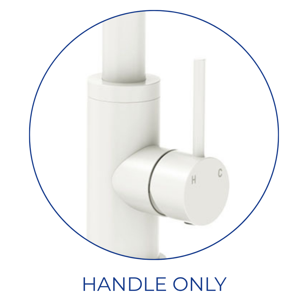 Fienza Kaya Sink Mixer Handle Only Matte White
