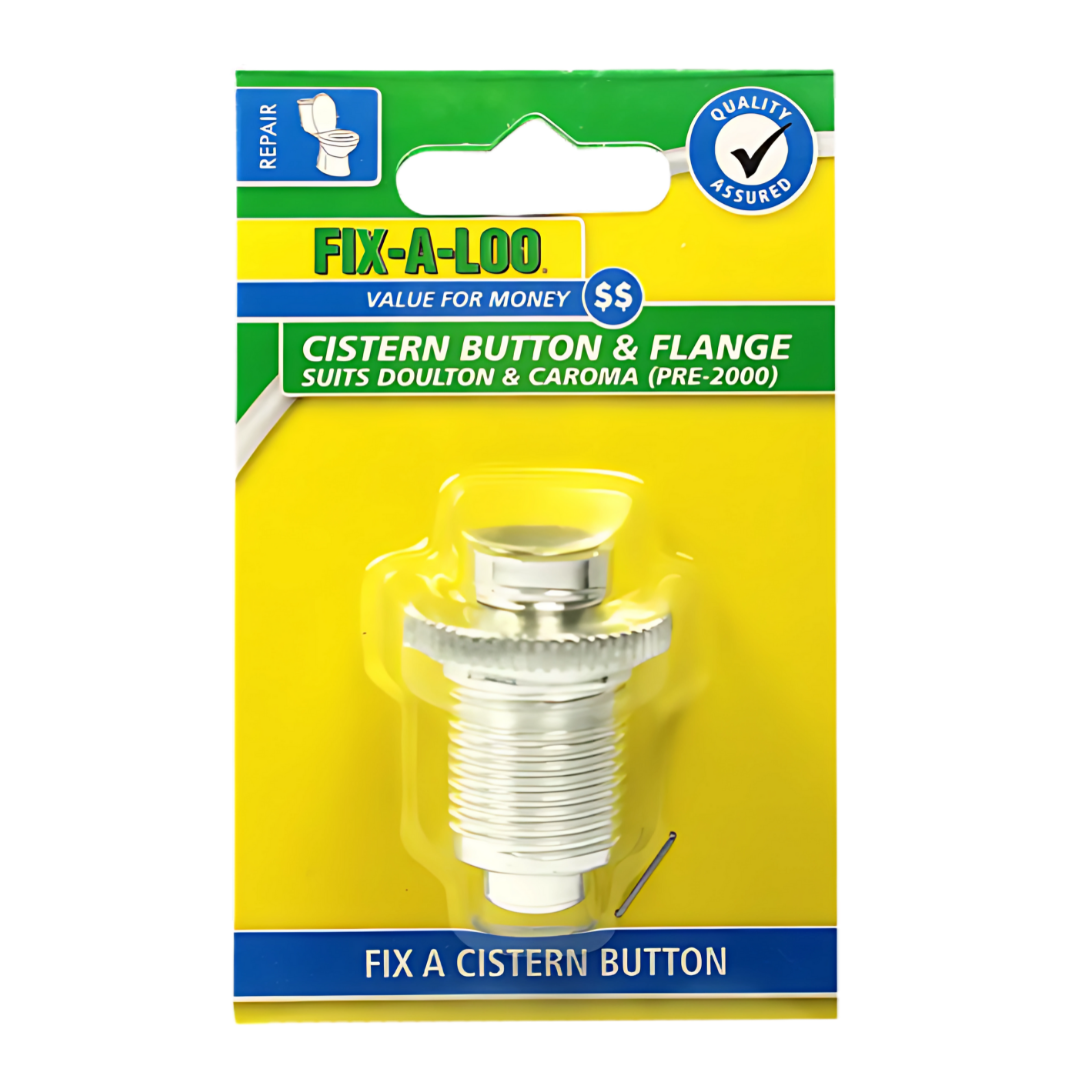 Fixaloo Chrome Plated Button Kit suit Caroma