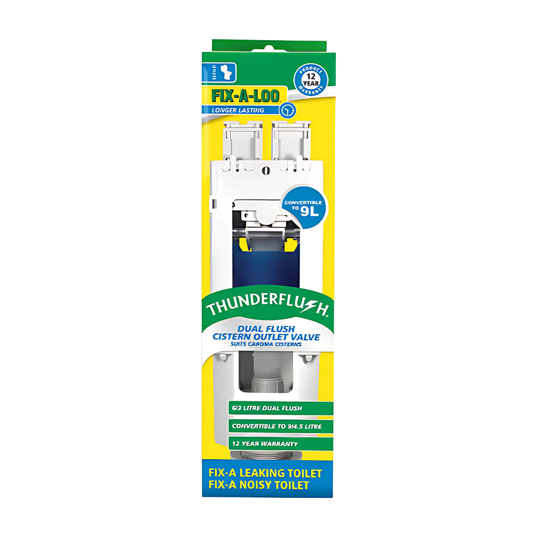 Fixaloo Thunderflush Outlet Valve 6/3 For China 3 for China Cistern