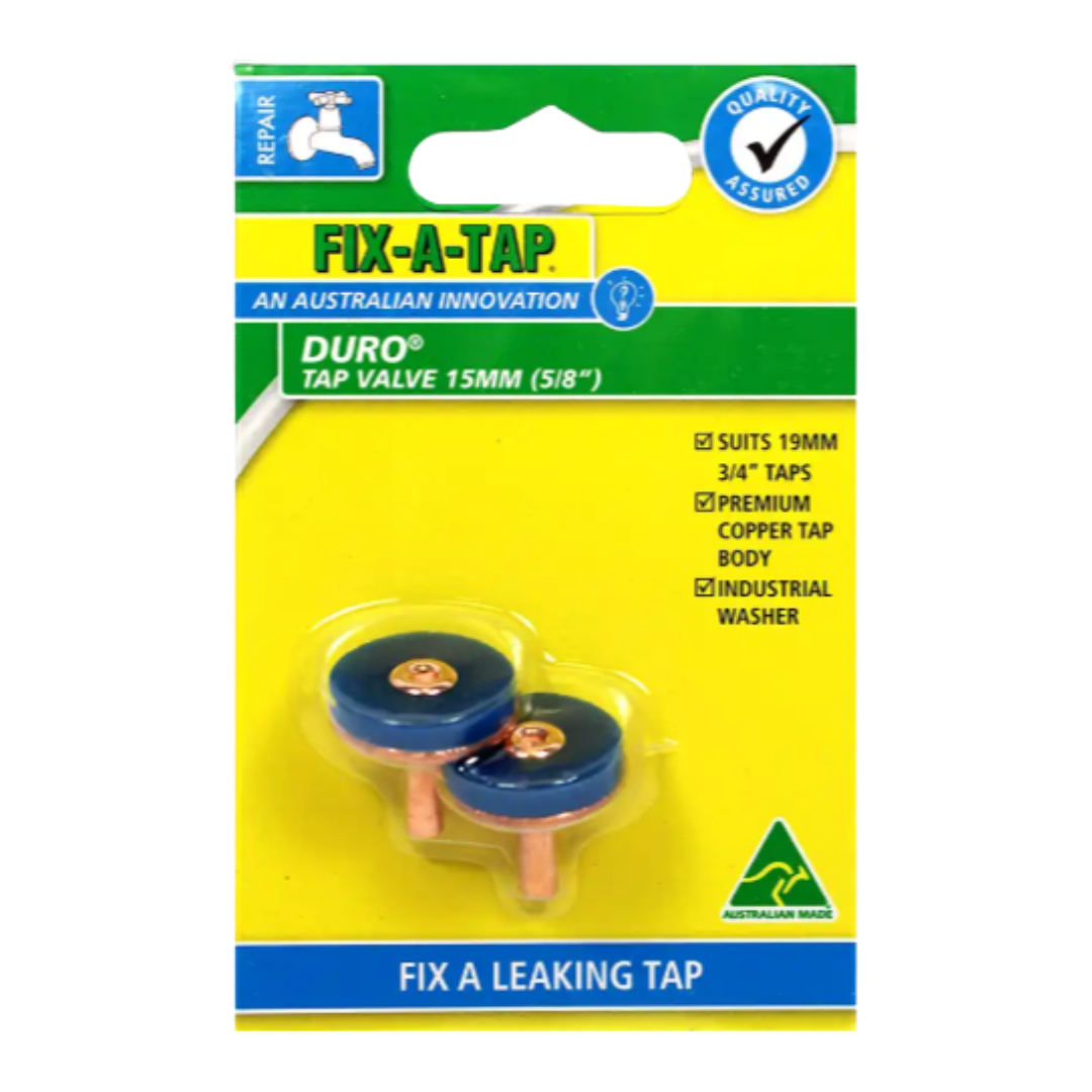 Fixatap Duro 12mm Tap Valve (2 Pack)