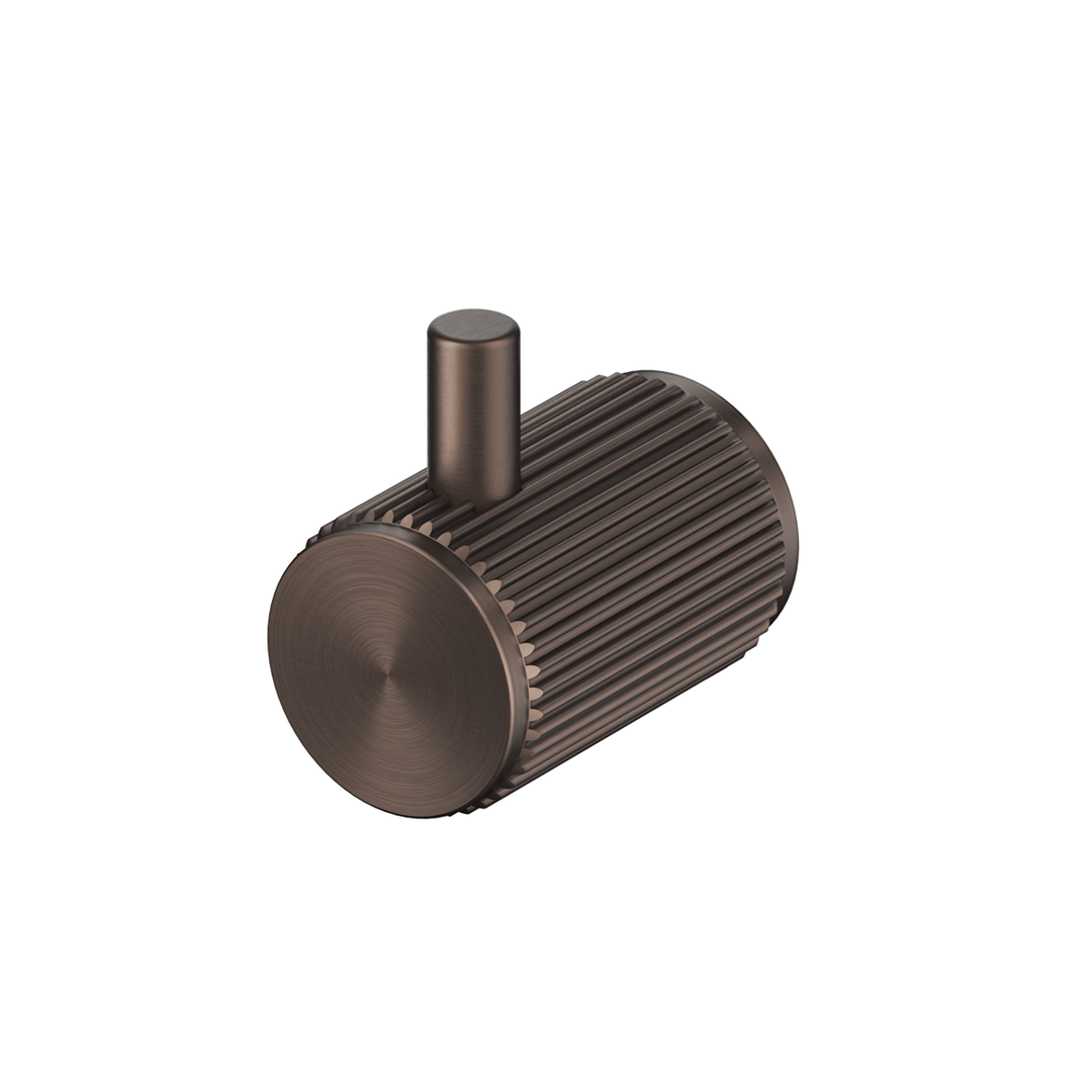 Bella Vista Mica Fluted Robe Hook Dusk Bronze