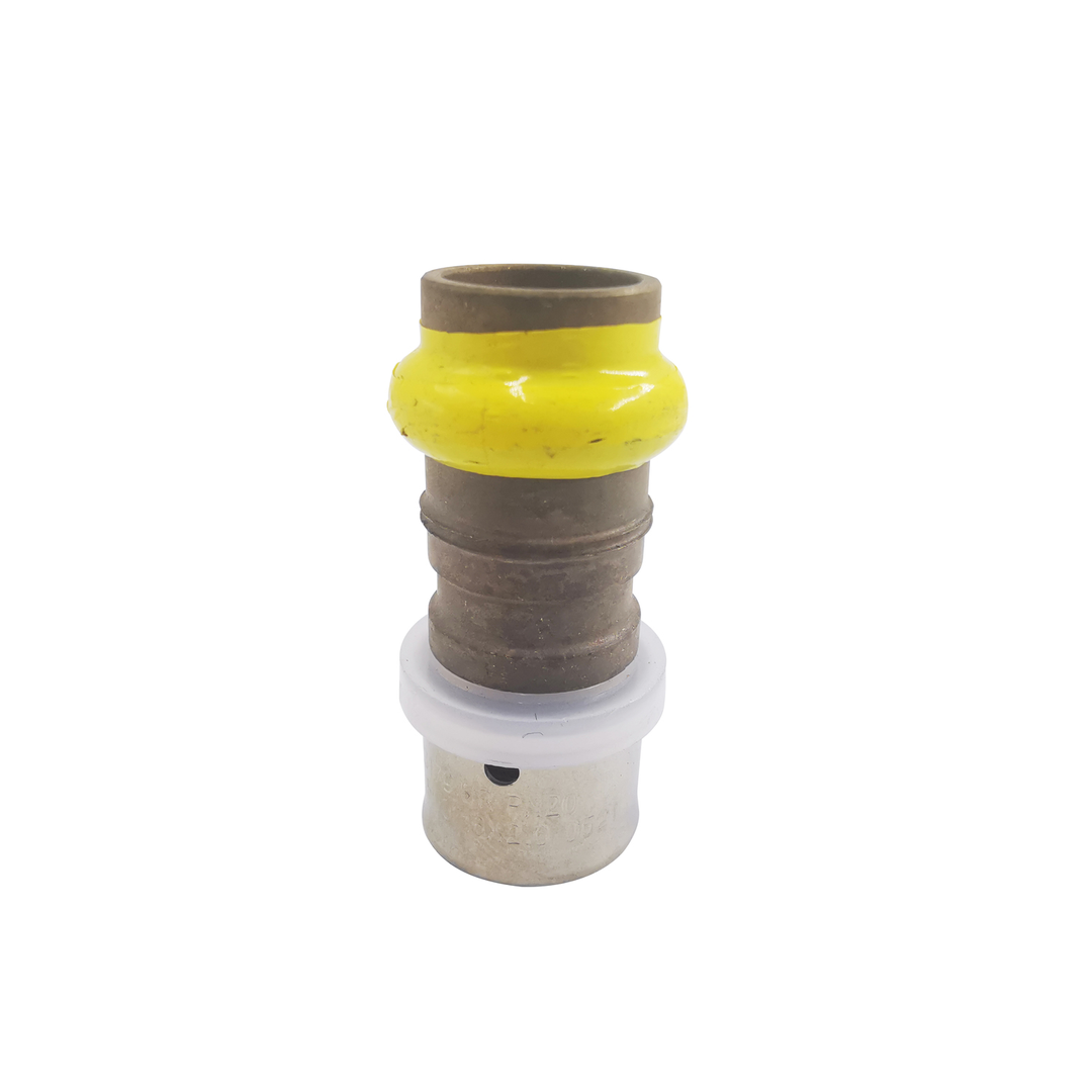 Unipex Copper Press Adaptor For Gas (Unipex Crimp To Copper Press) Dn20X3/4"