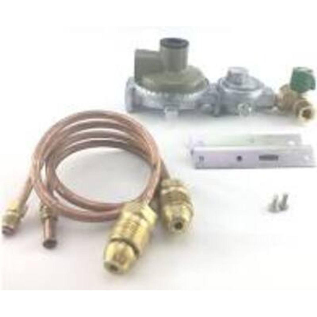 Regulator Lpg Man. Changeover 160Mj C/W Bracket & 2 Pigtails