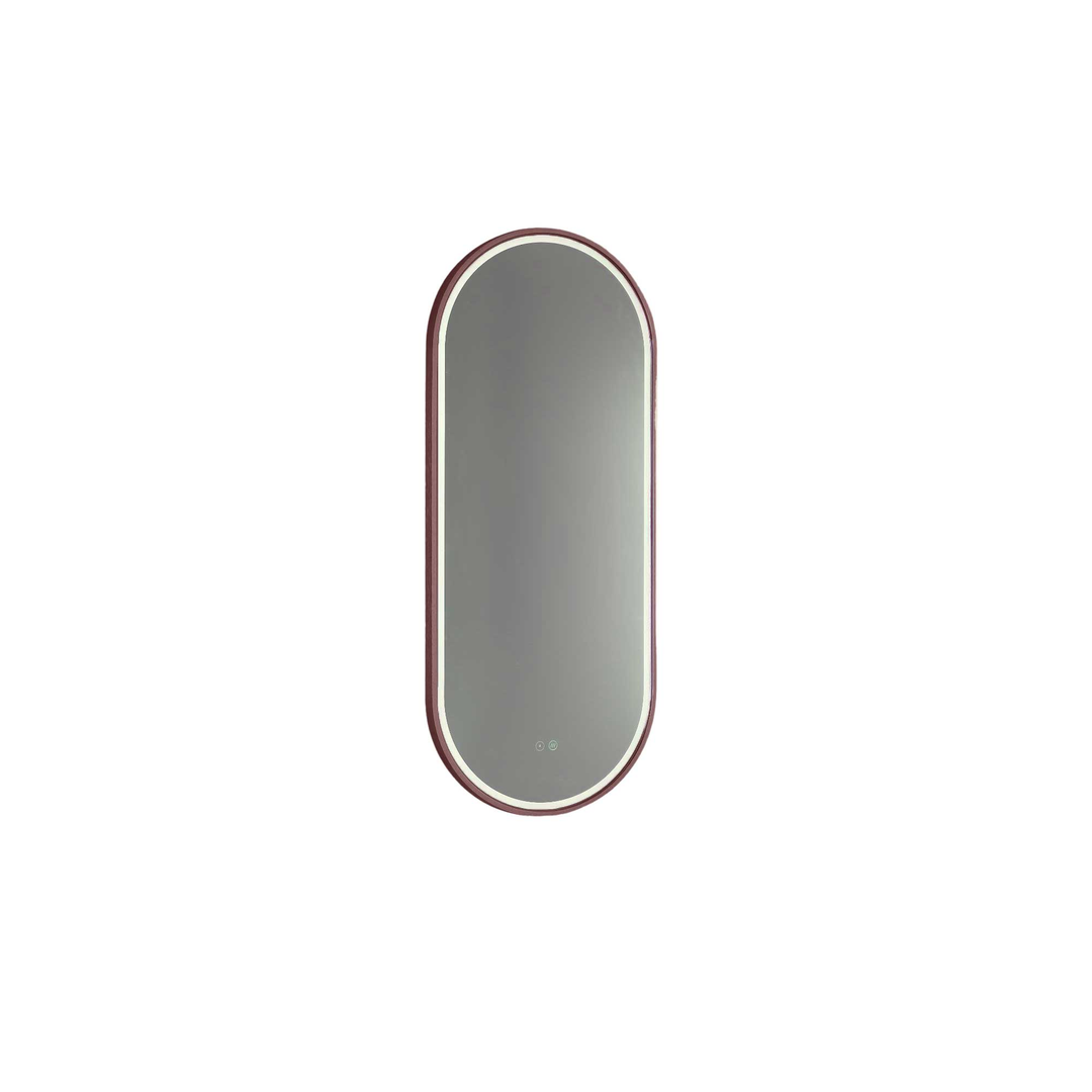 Remer Great Gatsby Led Mirror With Cuban Bronze Frame
