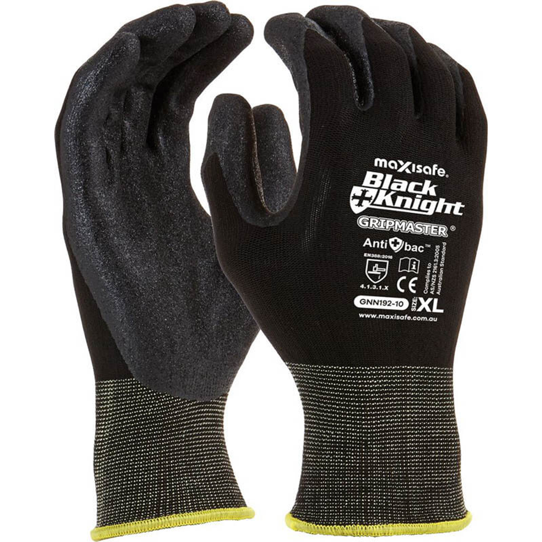 Maxisafe Black Knight Gripmaster Glove (Pair)
