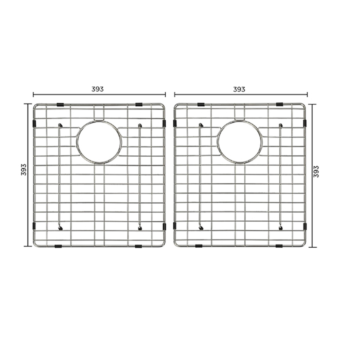 Meir Lavello Protection Grid For Mksp-D860440 2Pcs Tiger Bronze Grid-03-Pvdbb