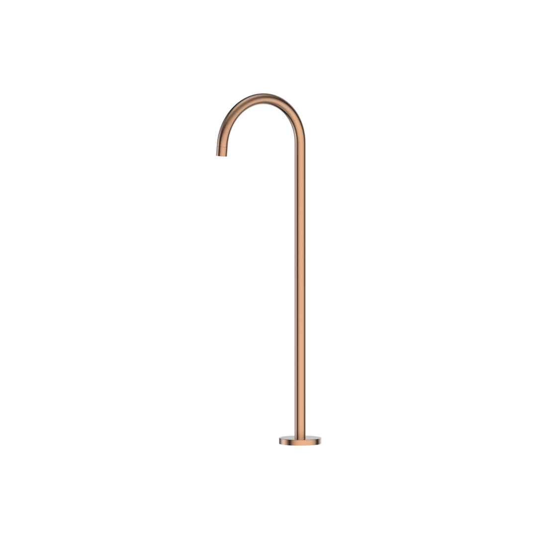 Greens Greens Free Standing Bath Spout Pvd Brushed Copper