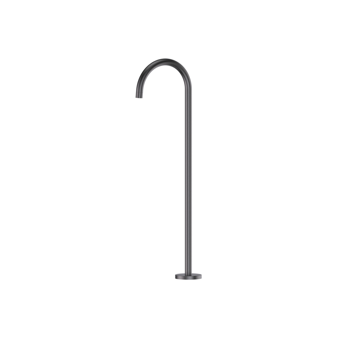 Greens Greens Free Standing Bath Spout Pvd Gun Metal