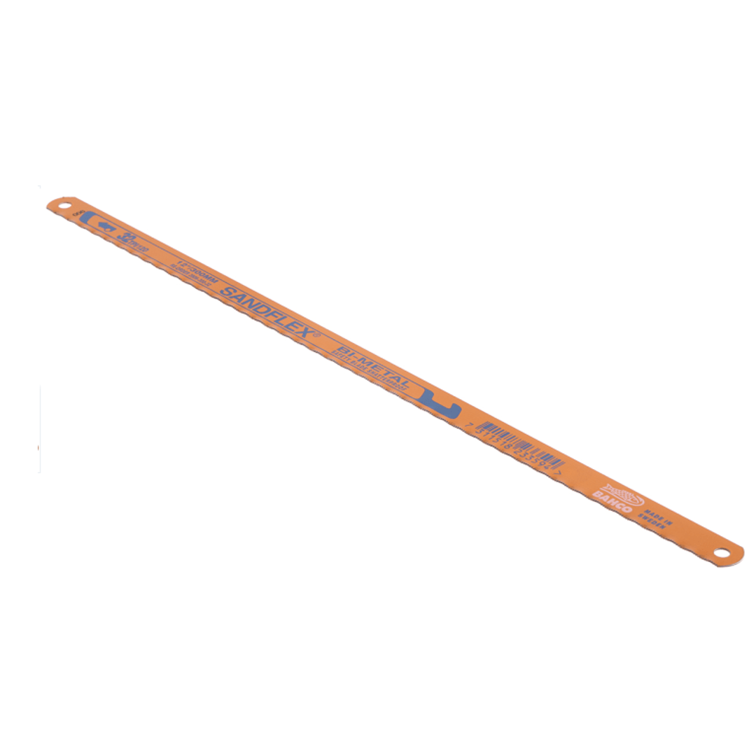 Hacksaw Blade Blue-Orange Bi-Metal Sandflex 18 Tpi