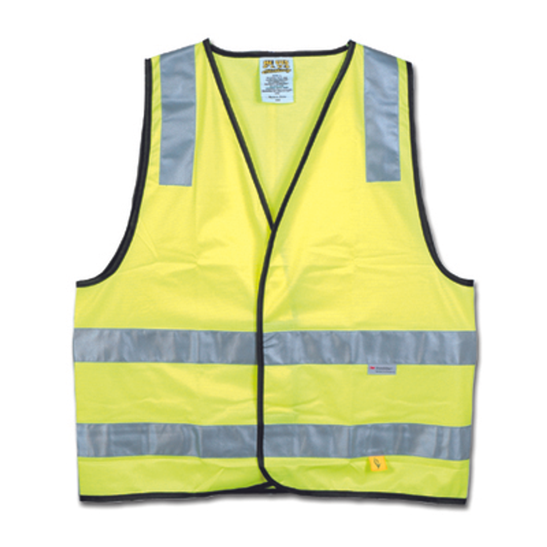 Hi-Vis Safety Vest with Reflective Stripes