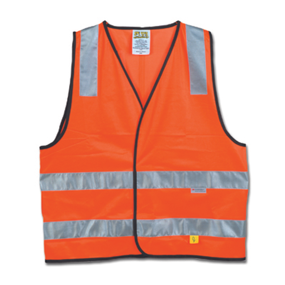 Hi-Vis Safety Vest with Reflective Stripes