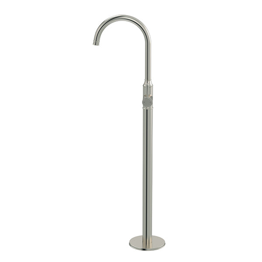 Meir Harrington Freestanding Bath Filler Brushed Nickel