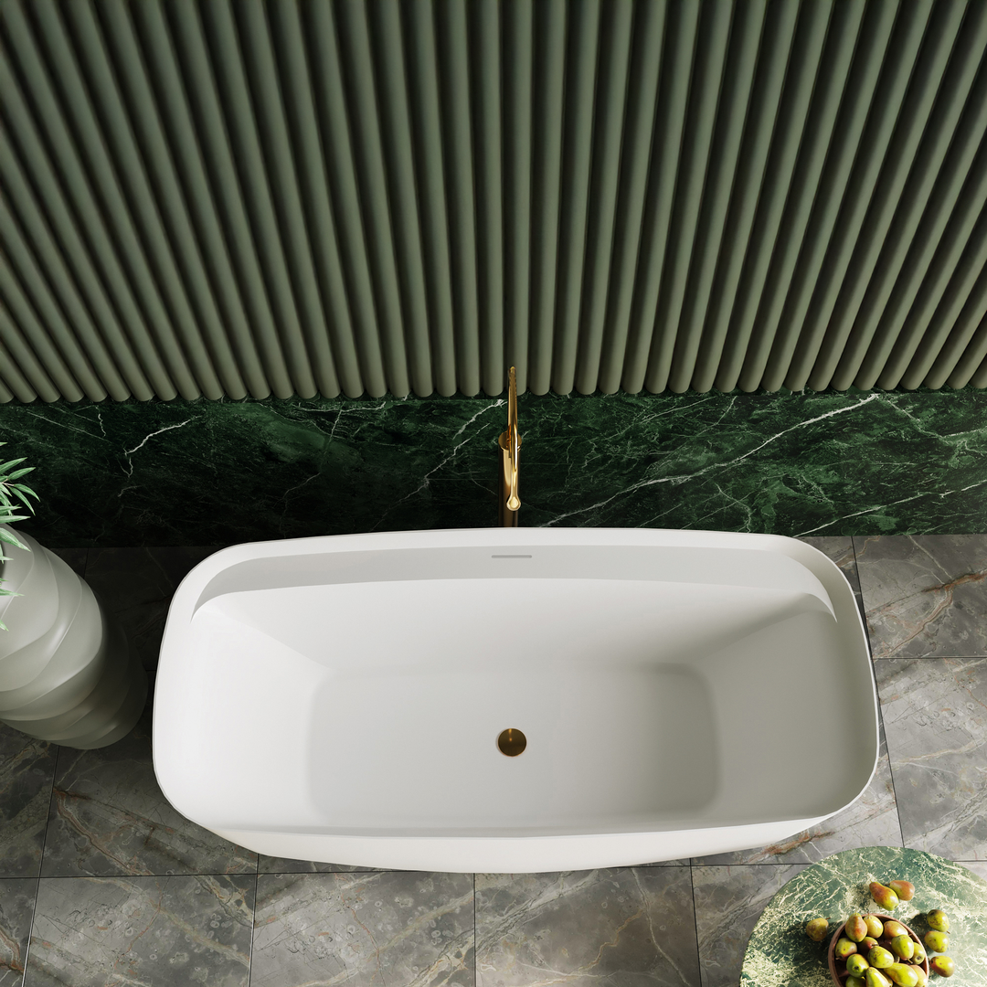 Belbagno Terriccio 1700 Free Standing Bath Matte White