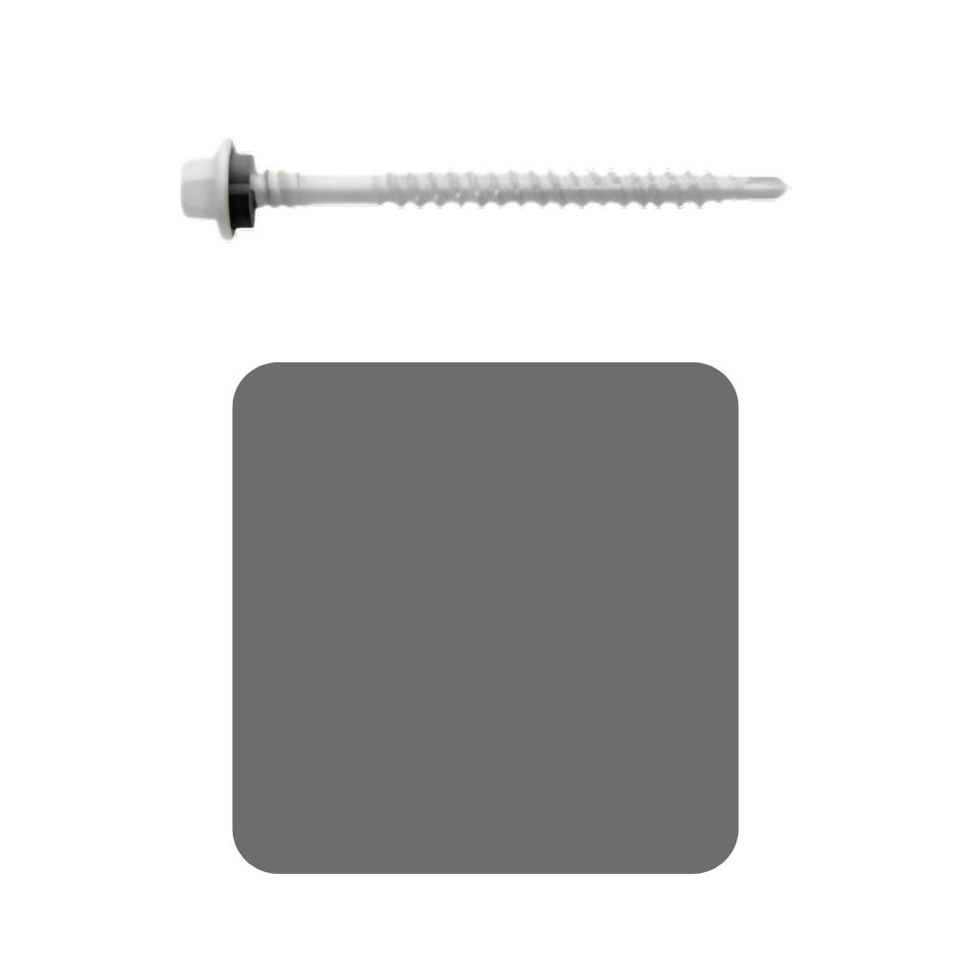 Roofing Screw Timber/Metal M6# 25mm Colorbond (100 Pack)