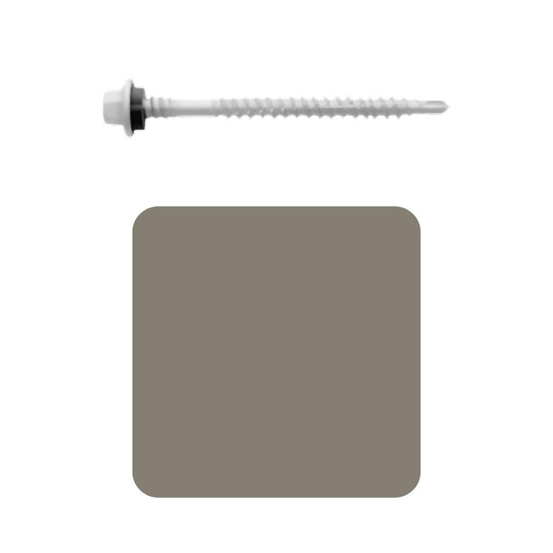 Roofing Screw Timber/Metal M6# 25mm Colorbond (100 Pack)