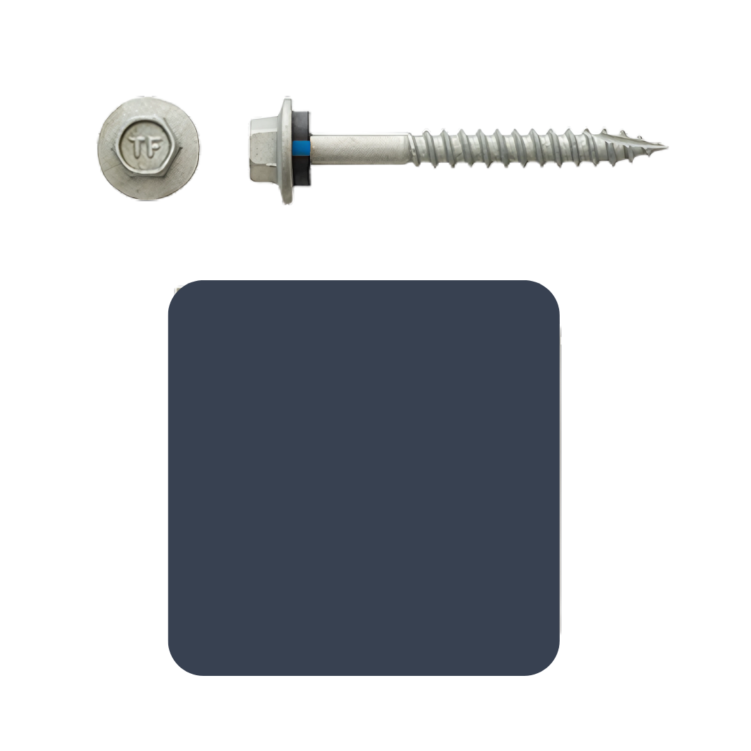 Roofing Screw Timber 12# 50mm Colorbond (100 Pack)