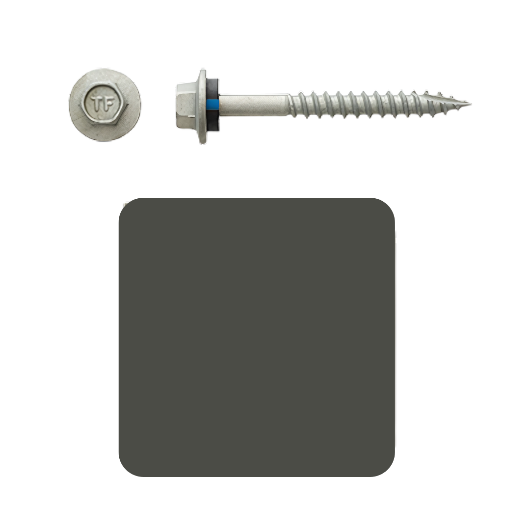 Roofing Screw Timber 12# 50mm Colorbond (100 Pack)