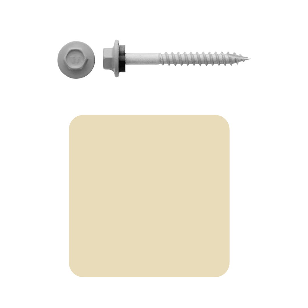Roofing Screw Timber 12# 65mm Colorbond (1000 Pack)