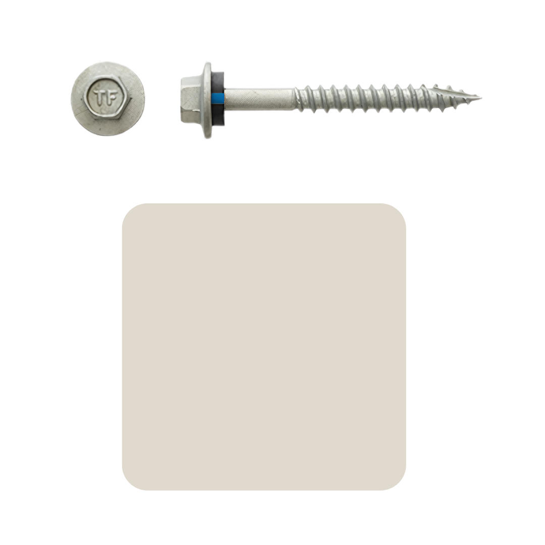 Roofing Screw Timber 12# 65mm Colorbond (100 Pack)