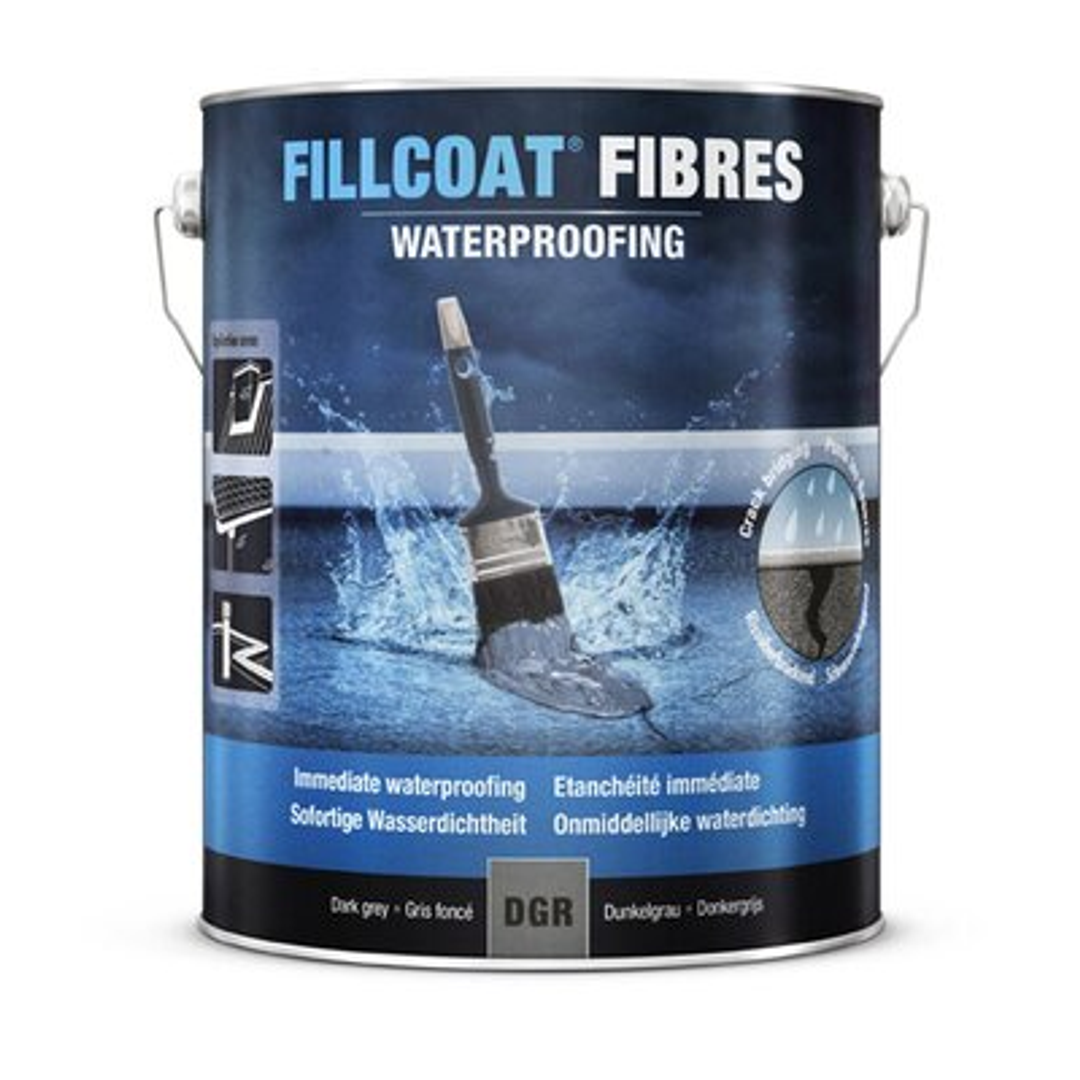 Fillcoat Fibres Dark Grey 5 Ltr