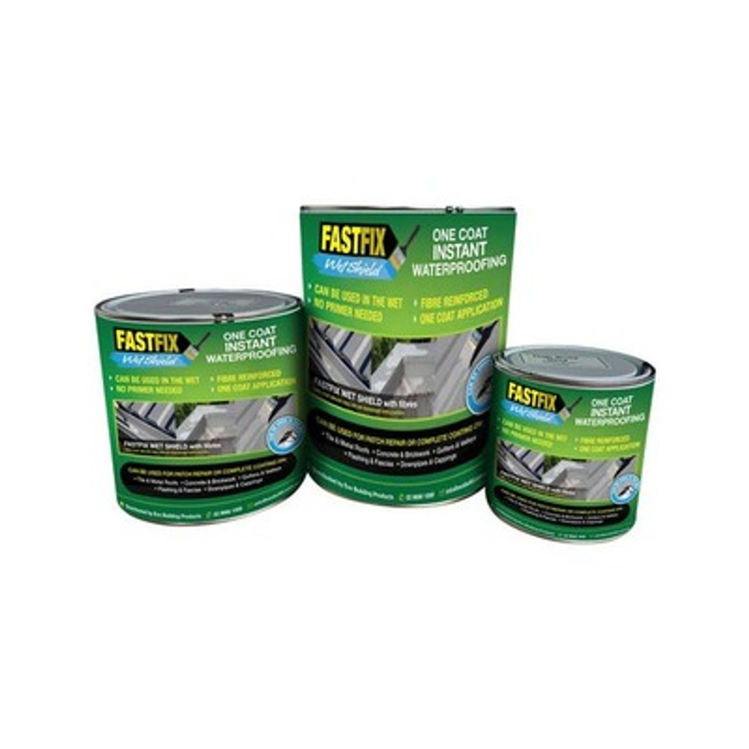 Fastfix Wet Shield Instant Waterproofing 5Kg (Grey)