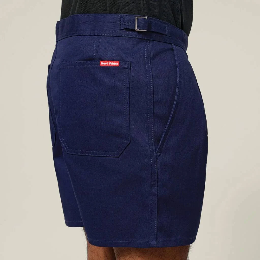 Hard Yakka Shorts Navy Regular