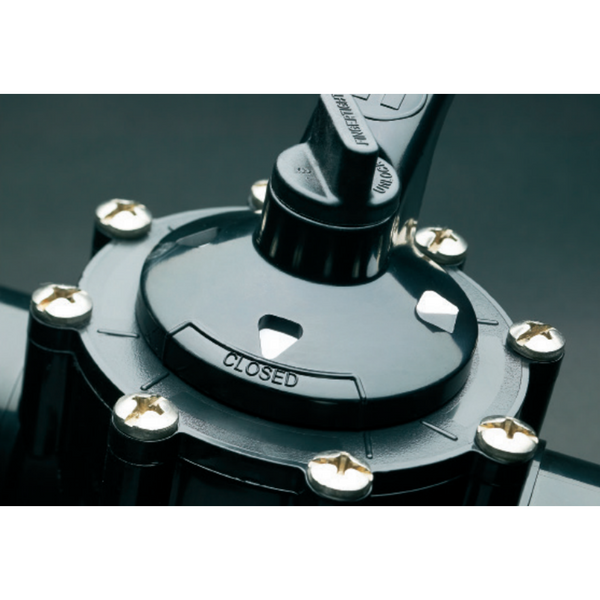 Hayward Deluxe 3 Way Ball Valve Black