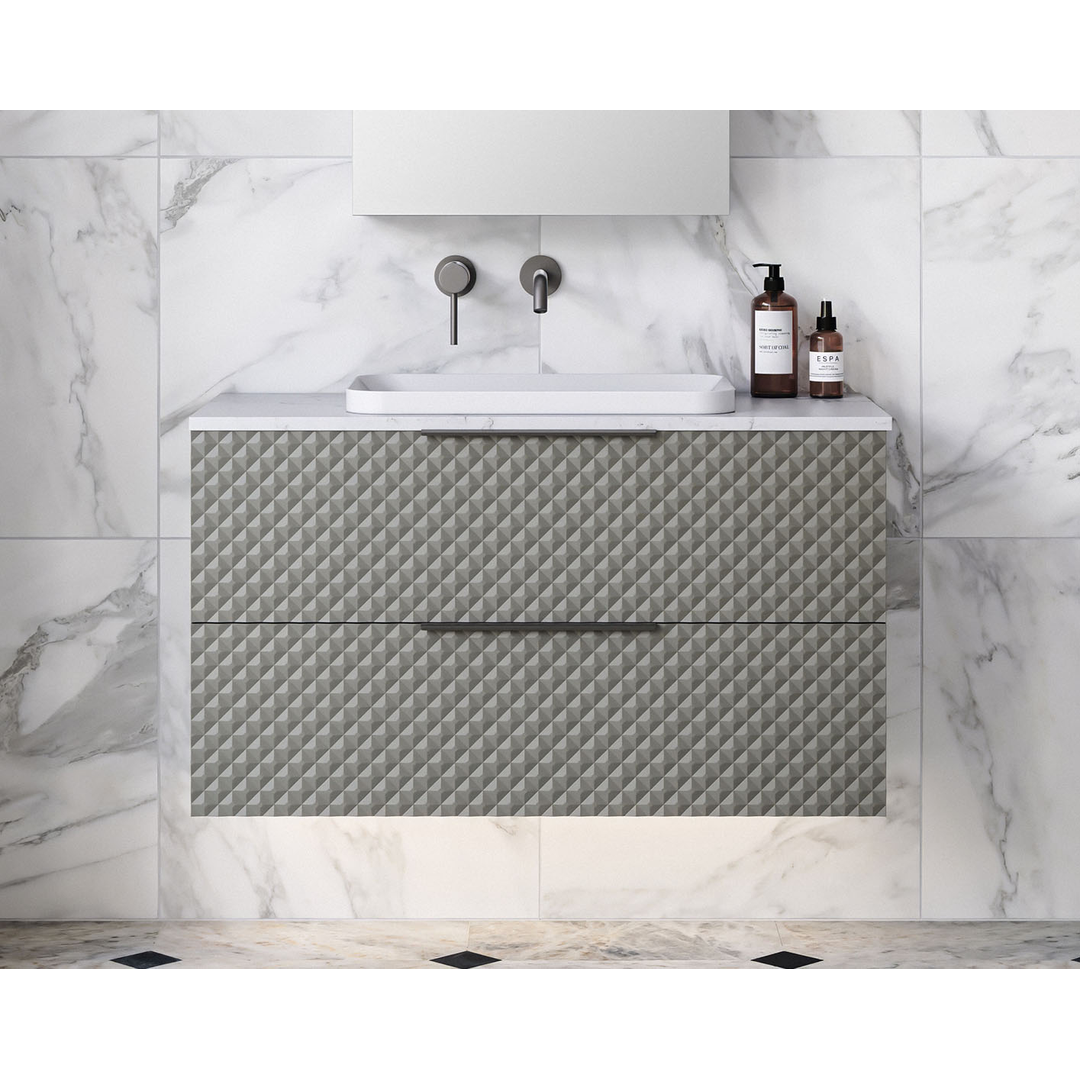 Timberline Henley Wall Hung Vanity 750mm - Cabinet Only
